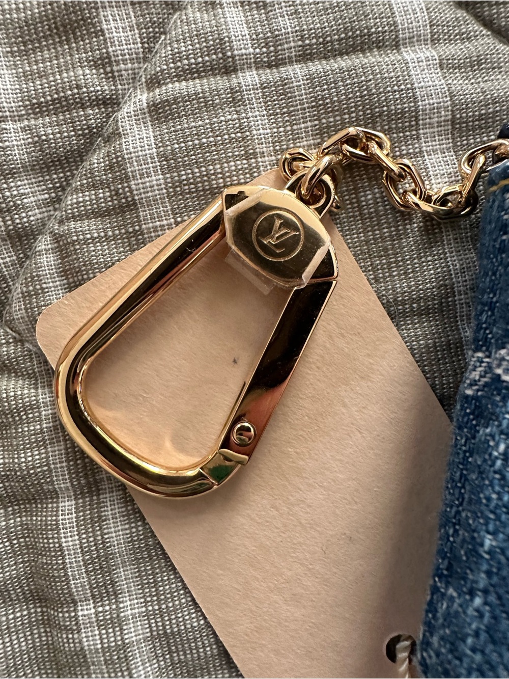 LV x TM Denim cerises Key Pouch with Limited stickers/ dustbag/ box, No Offers - Picture 3 of 8